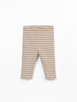 Leggings with striped pattern