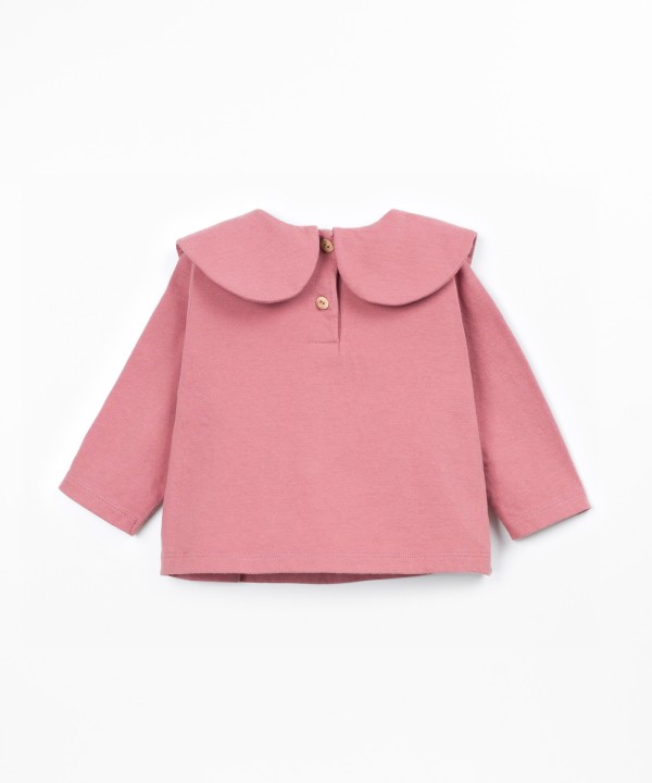 T-shirt con colletto