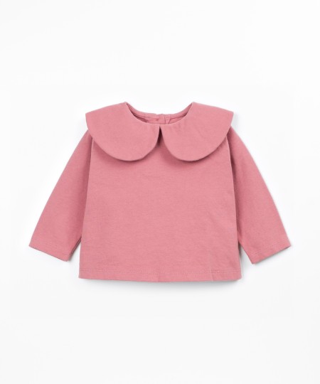 T-shirt con colletto