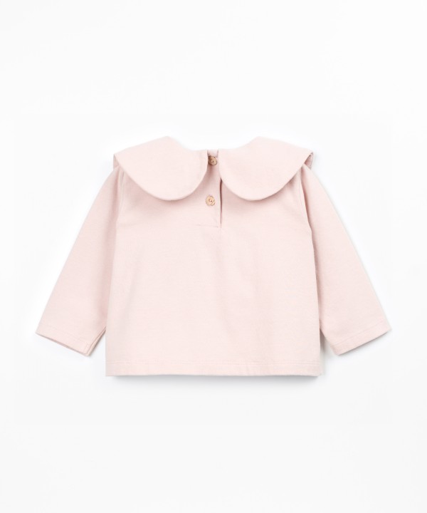 T-shirt con colletto
