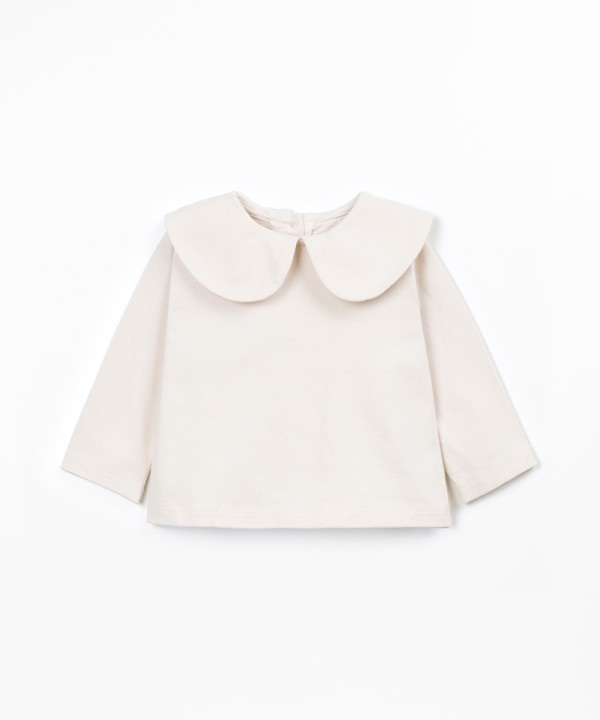 T-shirt con colletto