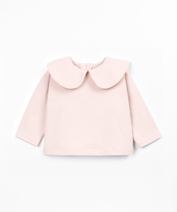 T-shirt con colletto
