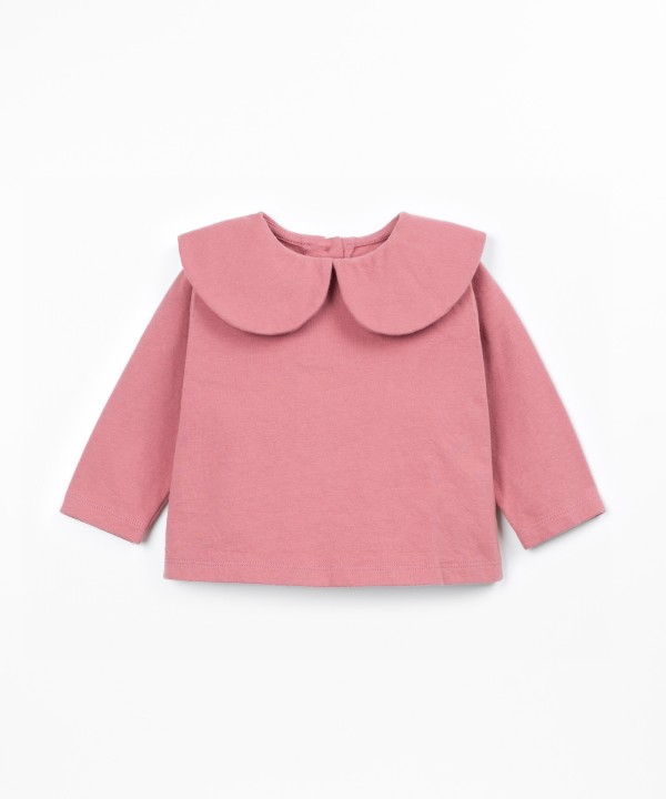 T-shirt con colletto