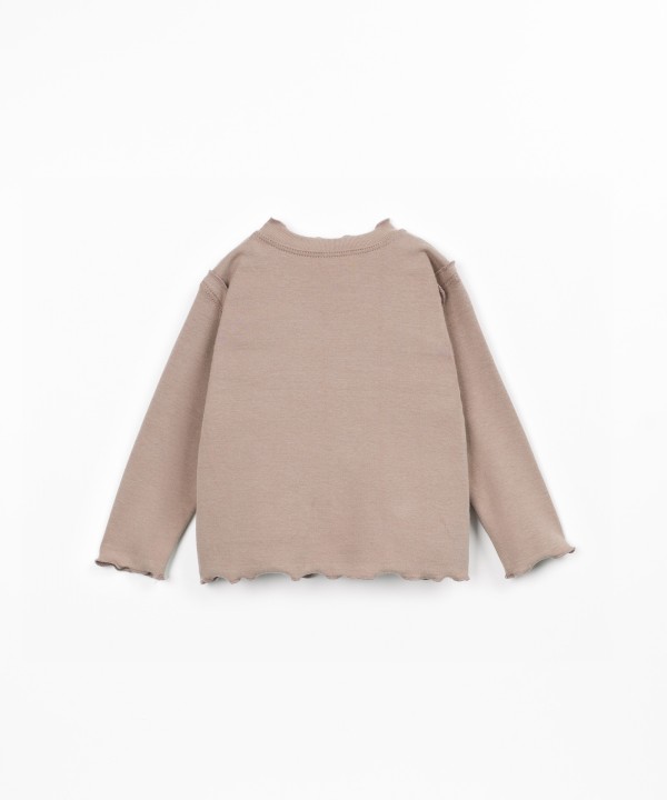 Jersey t-shirt with cotton