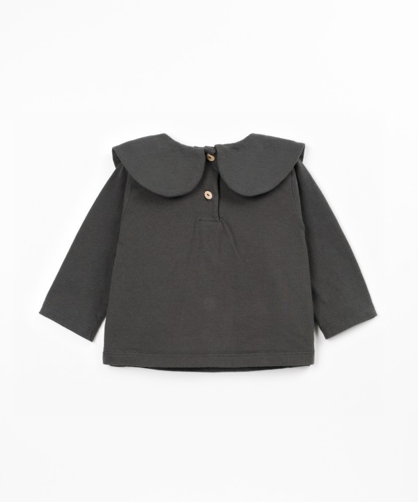 T-shirt con colletto