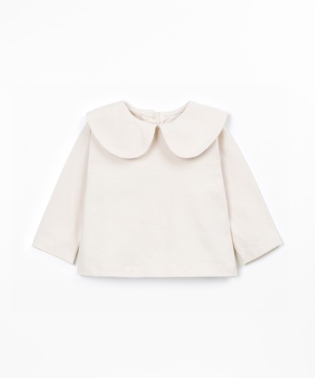T-shirt con colletto