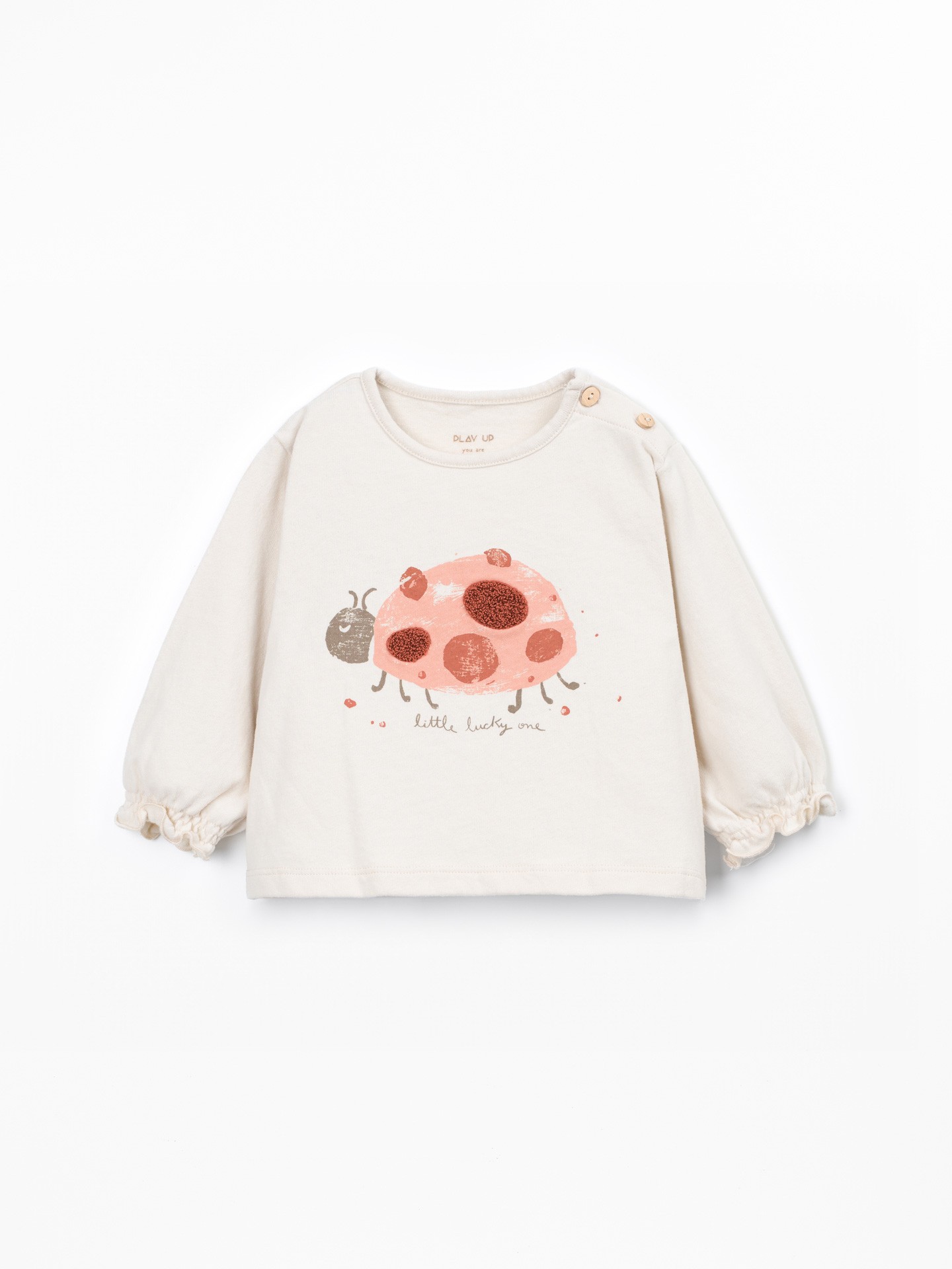 T-shirt with front design