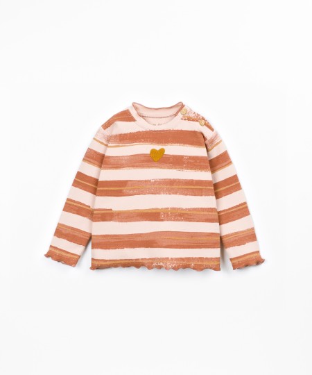 T-shirt � rayures