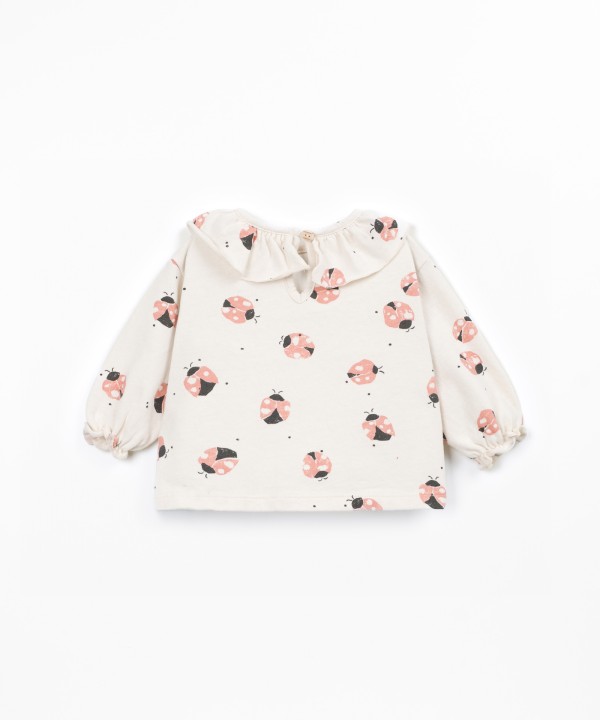 T-shirt con filato Re(Play)