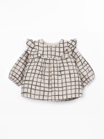 Cotton fabric blouse