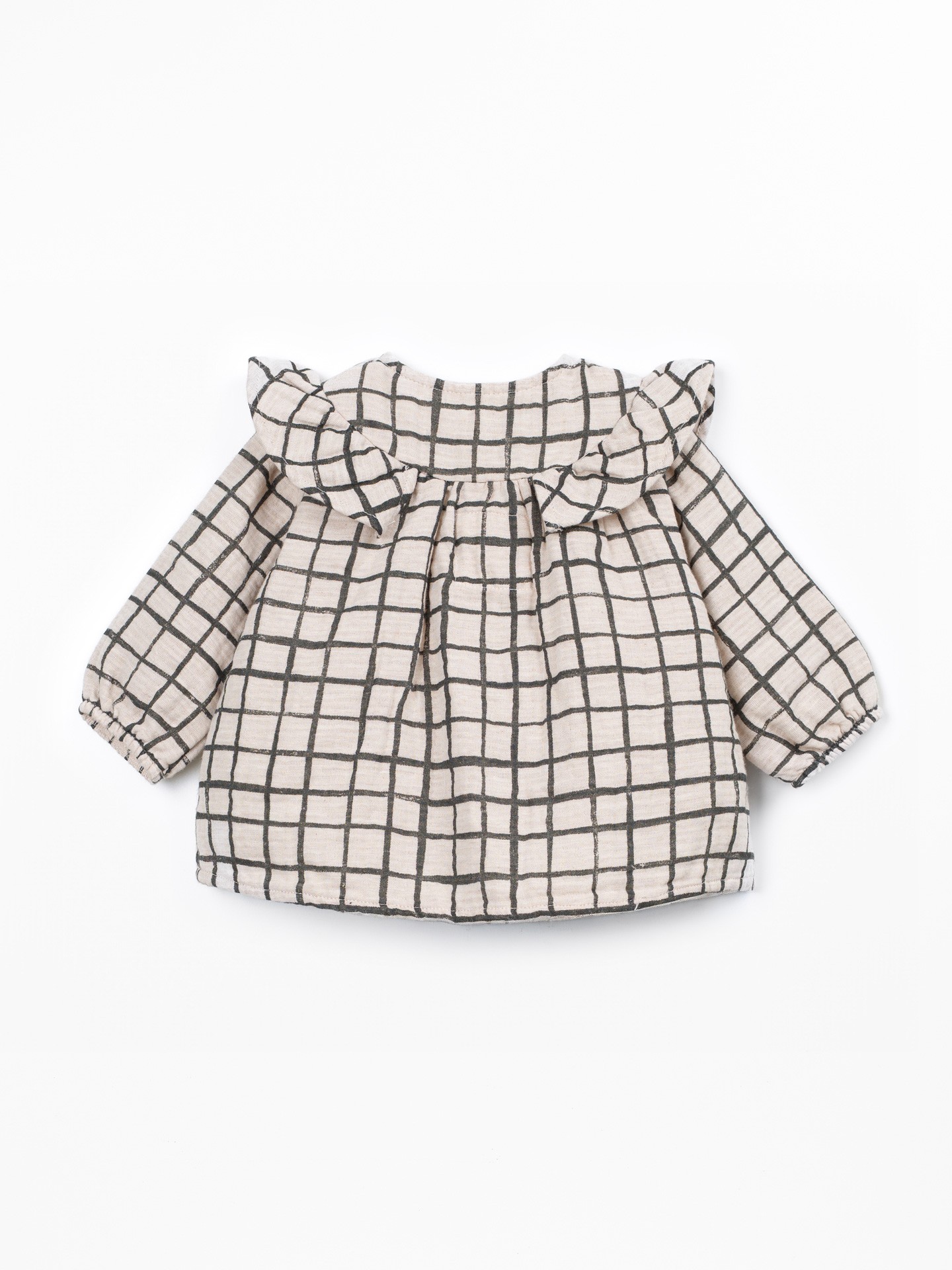Cotton fabric blouse