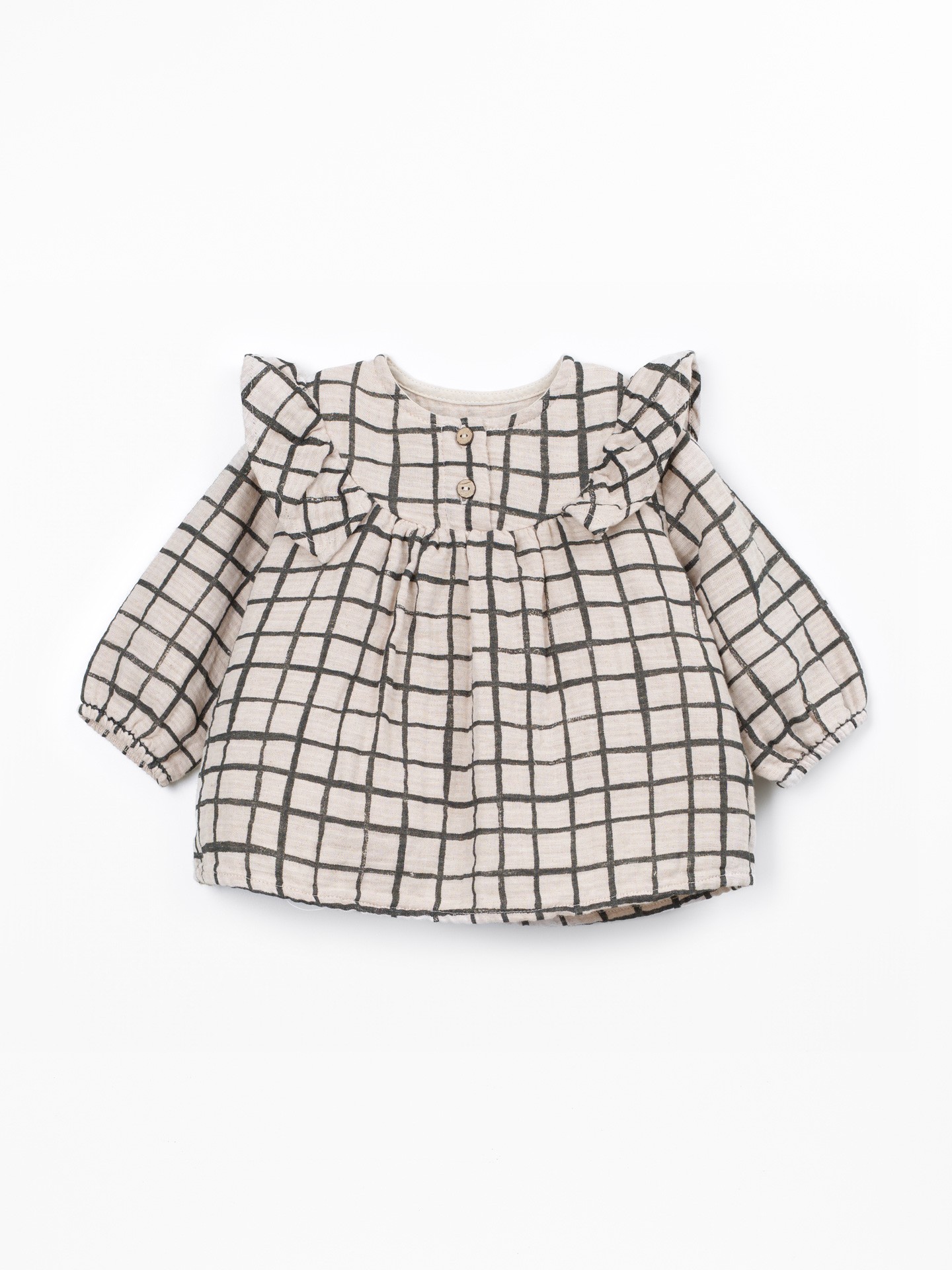 Cotton fabric blouse