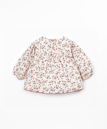 Cotton fabric tunic
