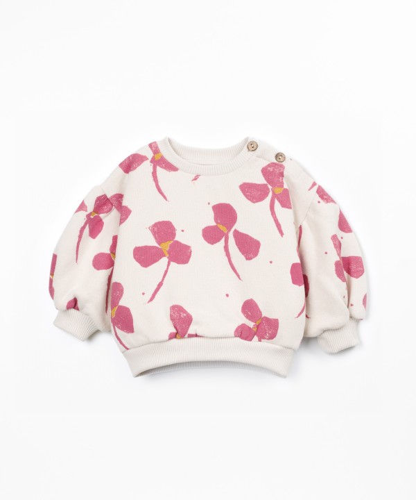 Pull en maille avec imprim?