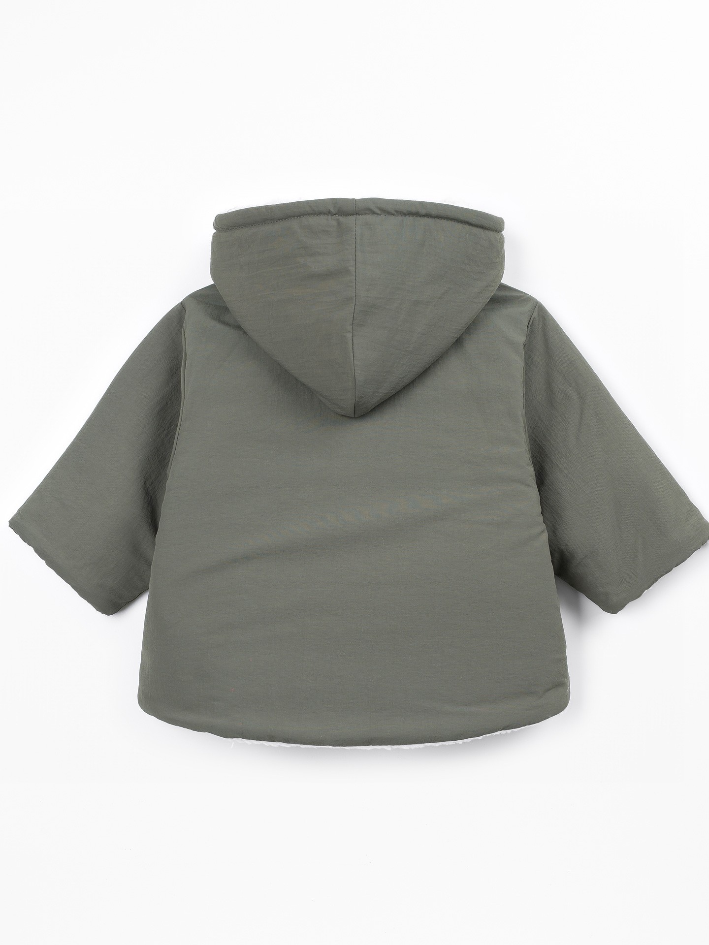 Cappotto con finitura impermeabile