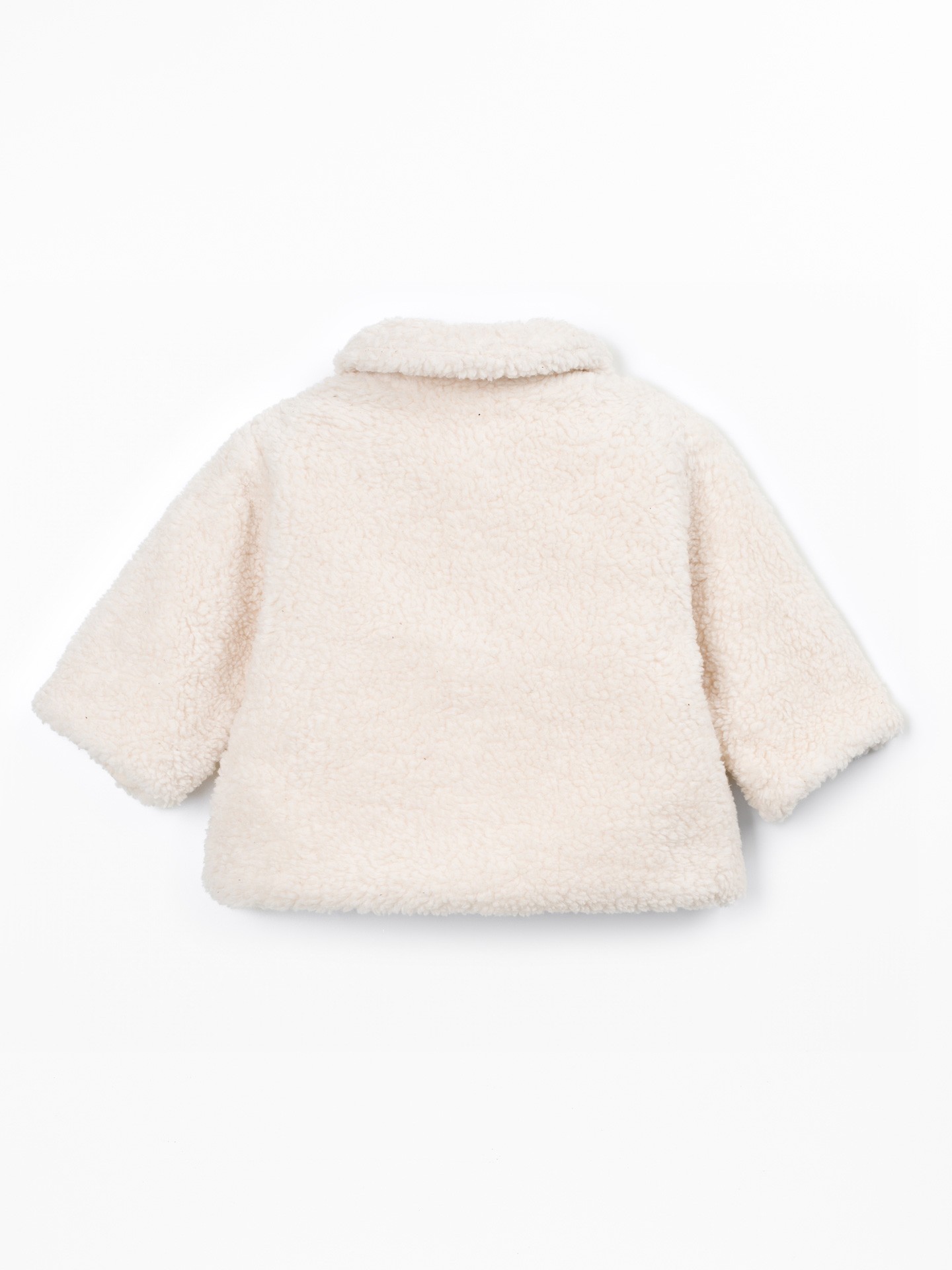 Cappotto di pelo con colletto