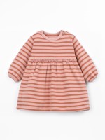 Jersey dress with a mixture of natural and recycled fibers Jersey dress with a mixture of natural and recycled fibers
