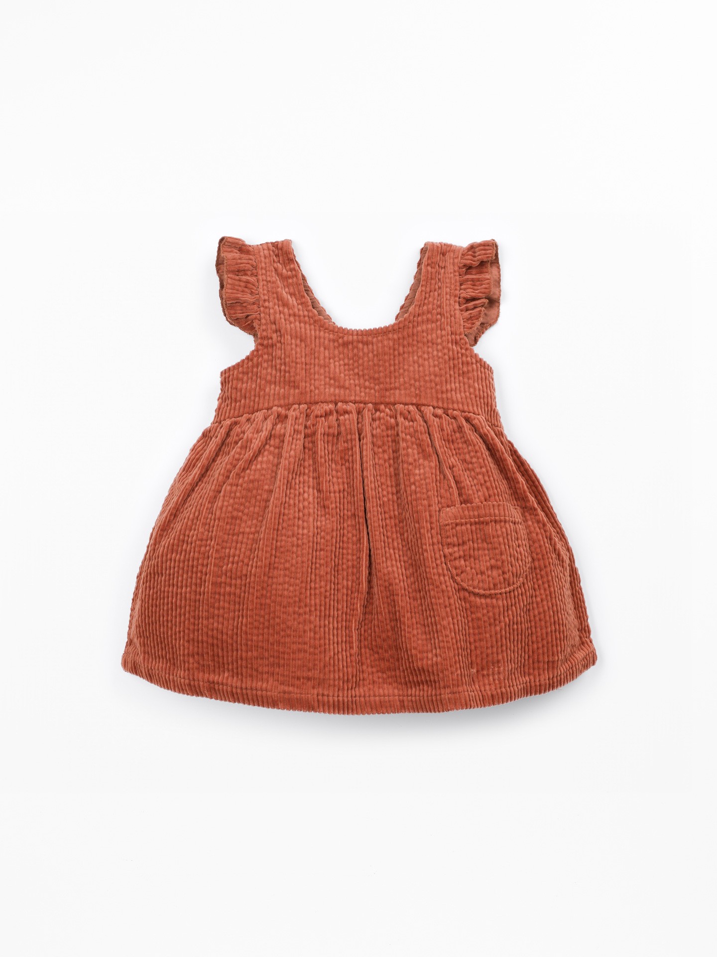 Vestito in velluto a coste