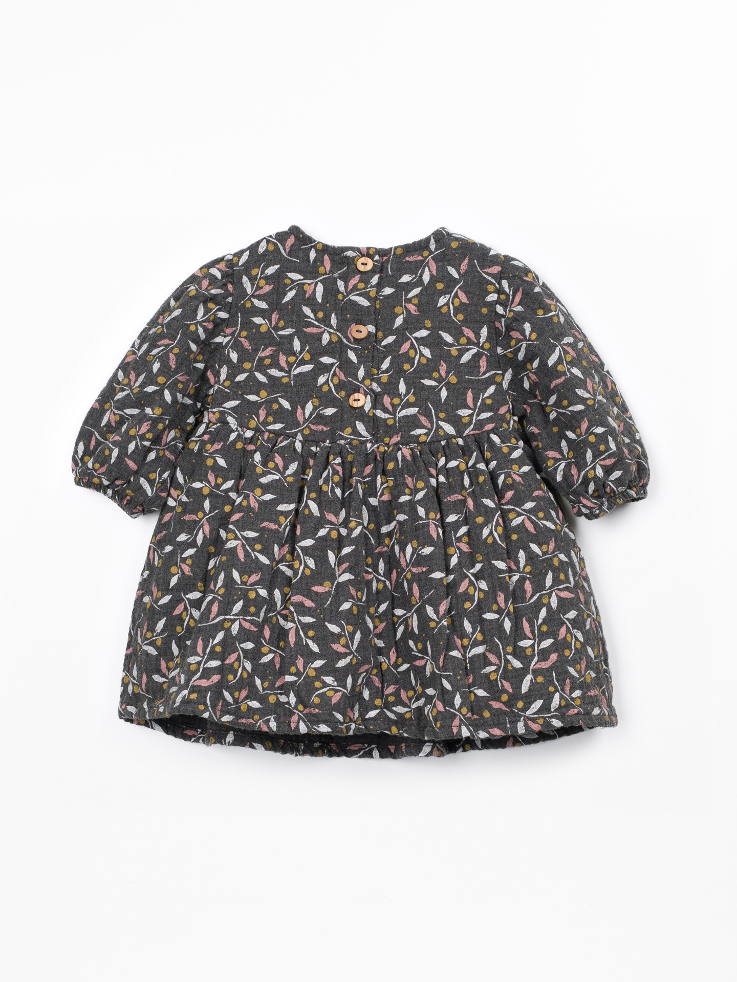 Printed fabric dress