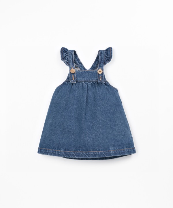 Vestito di jeans in cotone