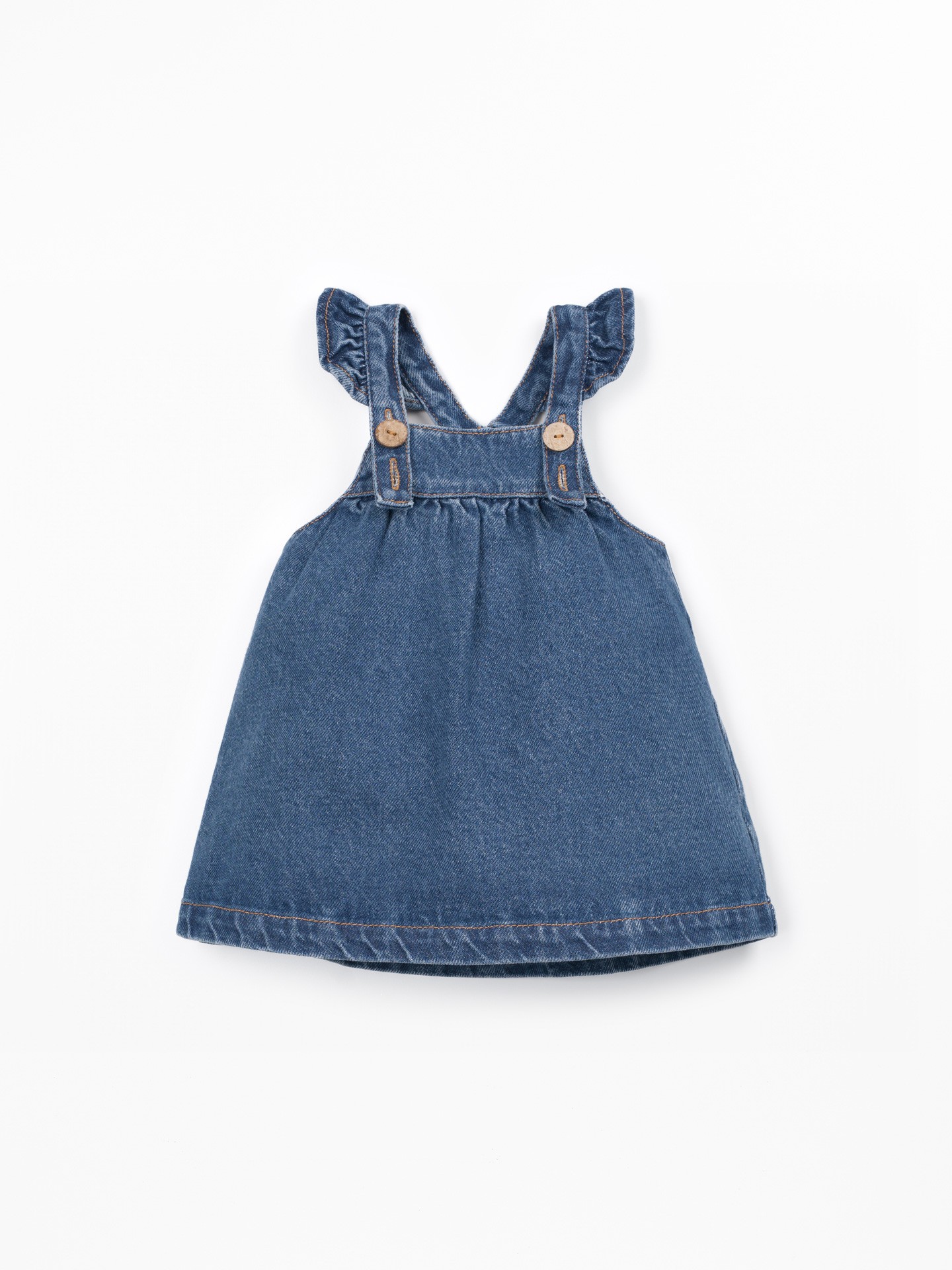 Robe en jean en coton