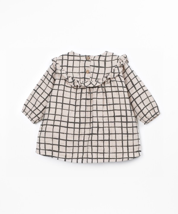 Cotton fabric dress