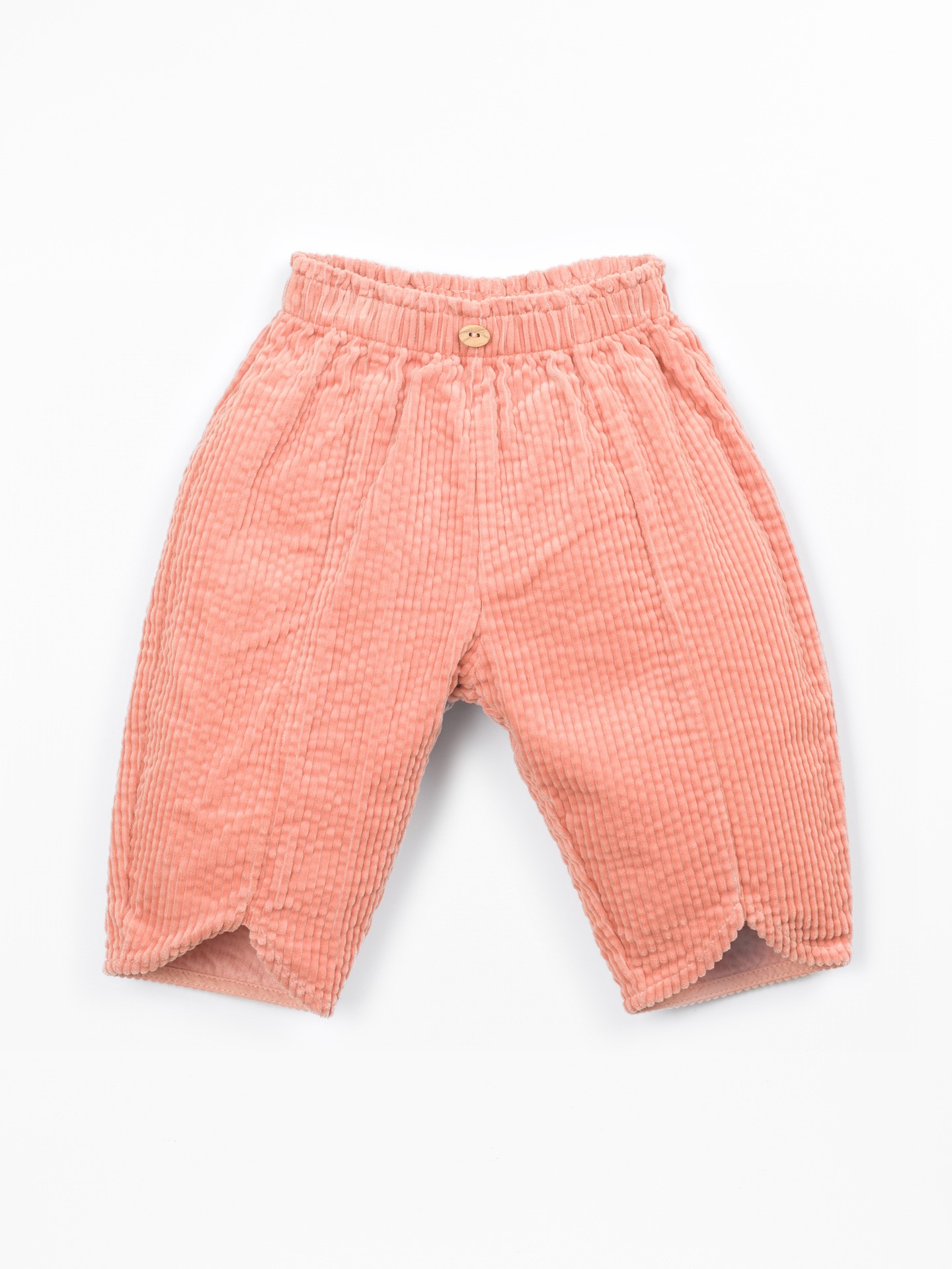 Pantalon en velours côtelé avec ceinture élastique