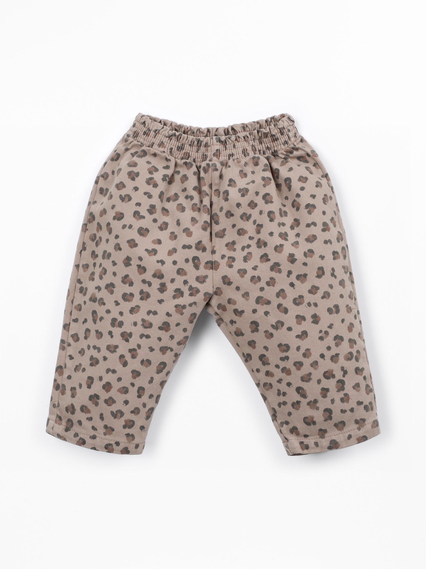 Pantalon en sergé imprimé