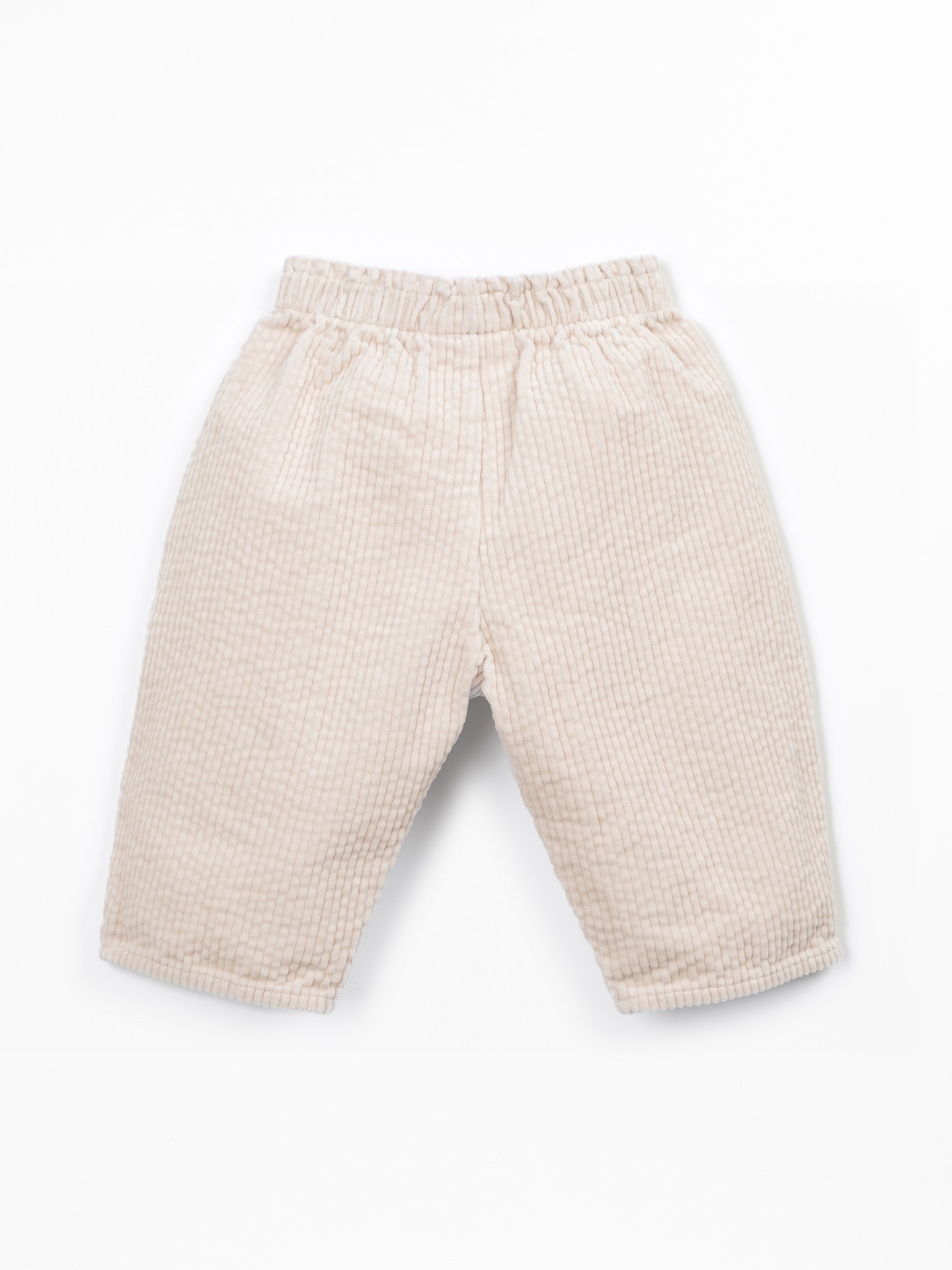 Pantalon en velours côtelé avec ceinture élastique
