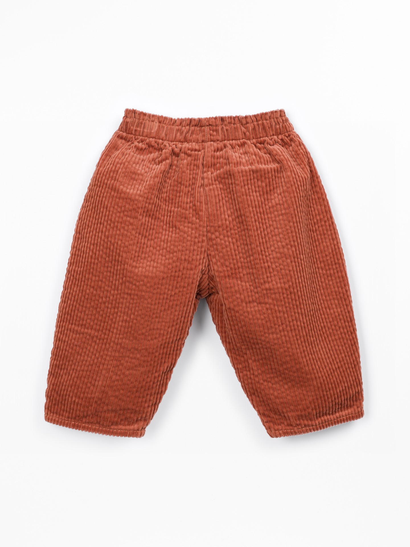 Pantalon en velours côtelé avec ceinture élastique