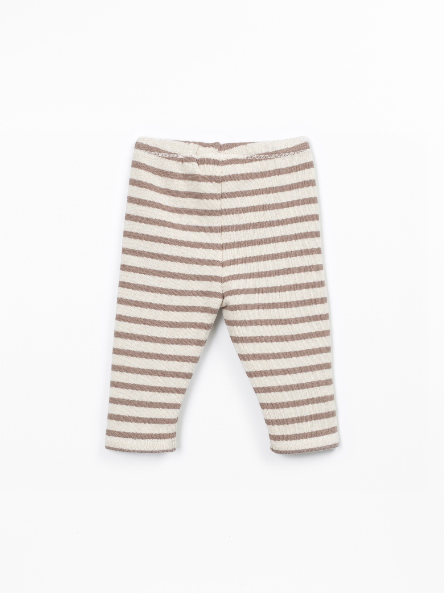 Legging en maille rayée