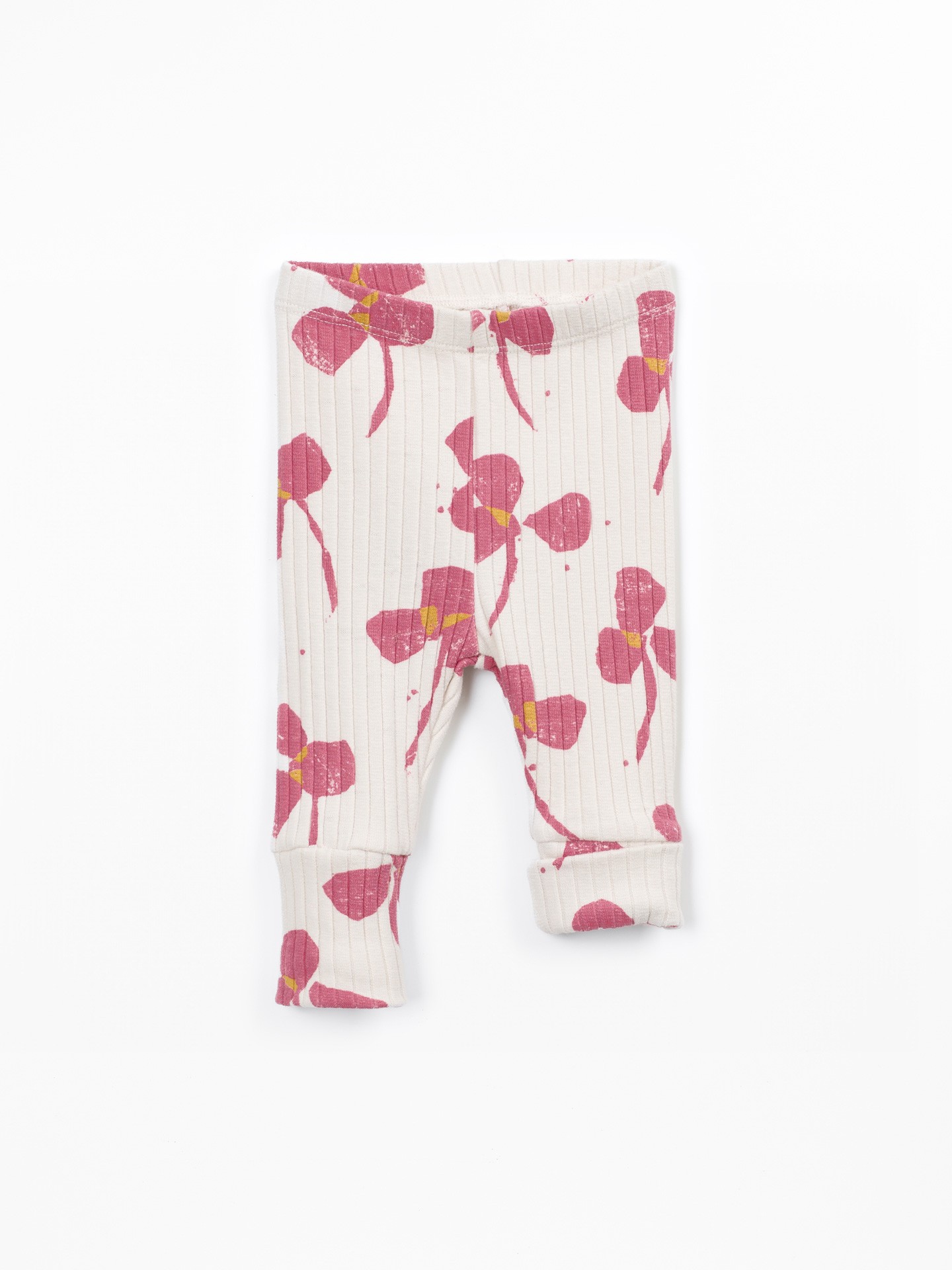 Leggings imprimés en coton et polyester recyclé