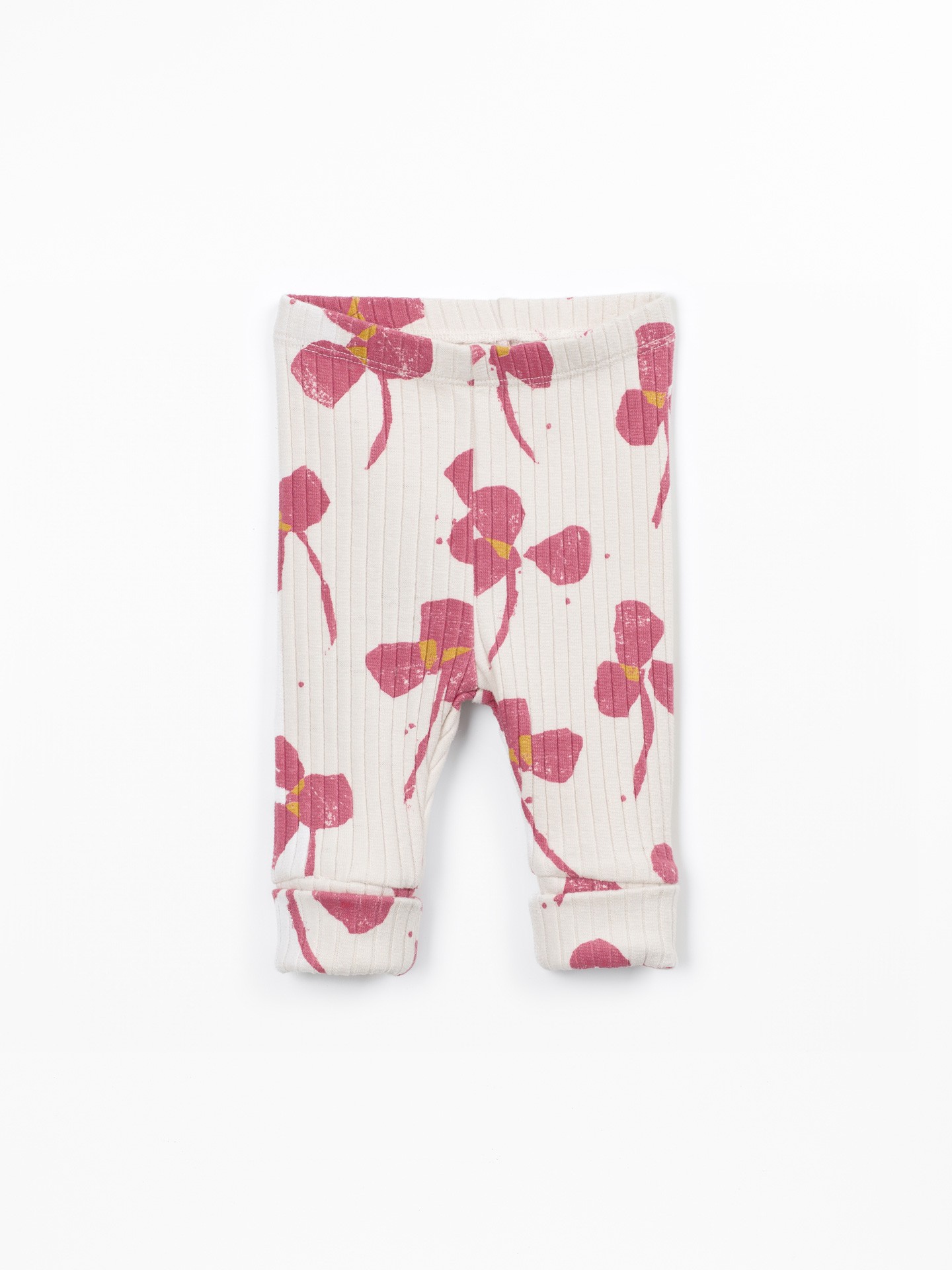 Leggings imprimés en coton et polyester recyclé