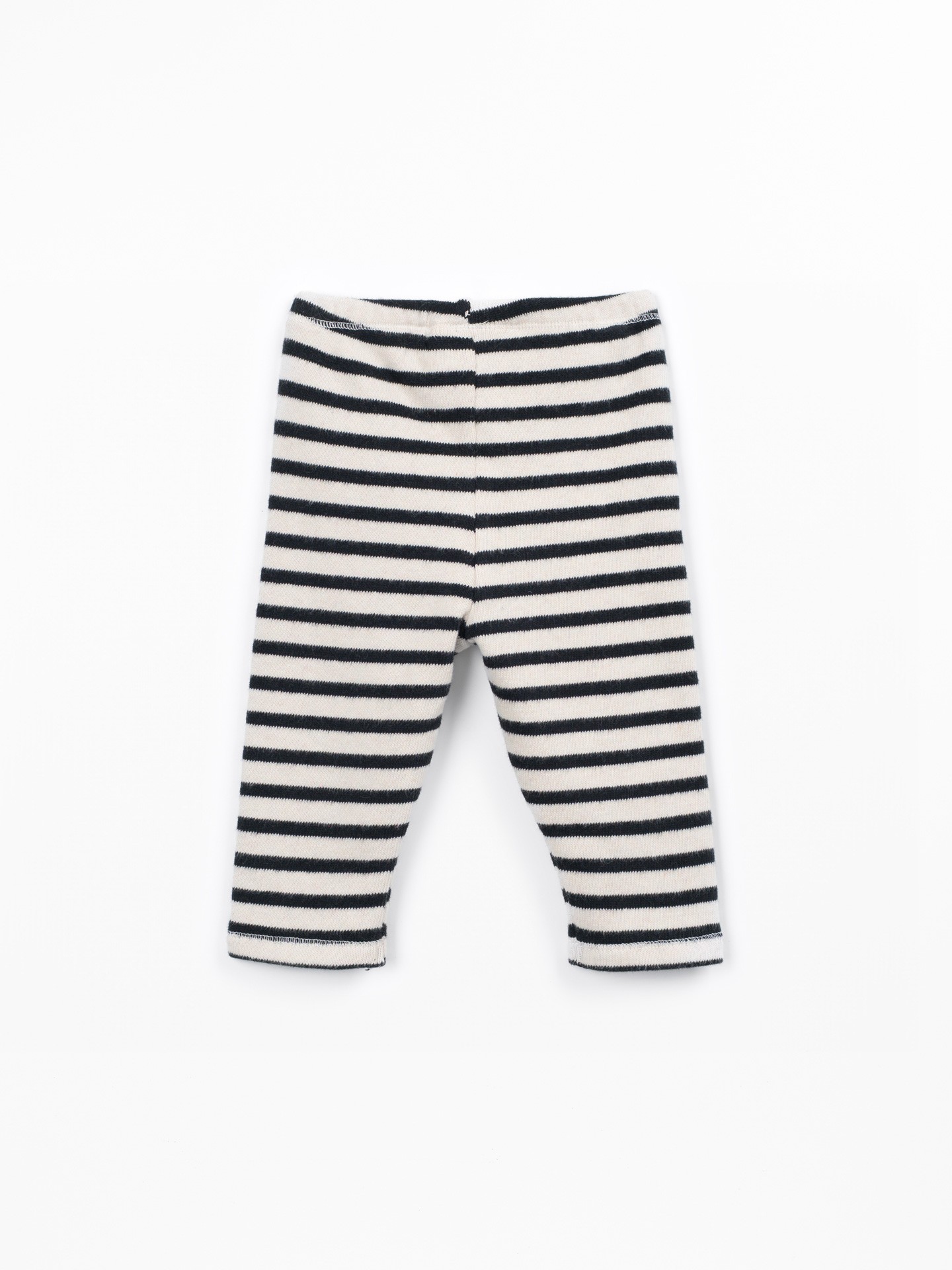 Legging en maille rayée