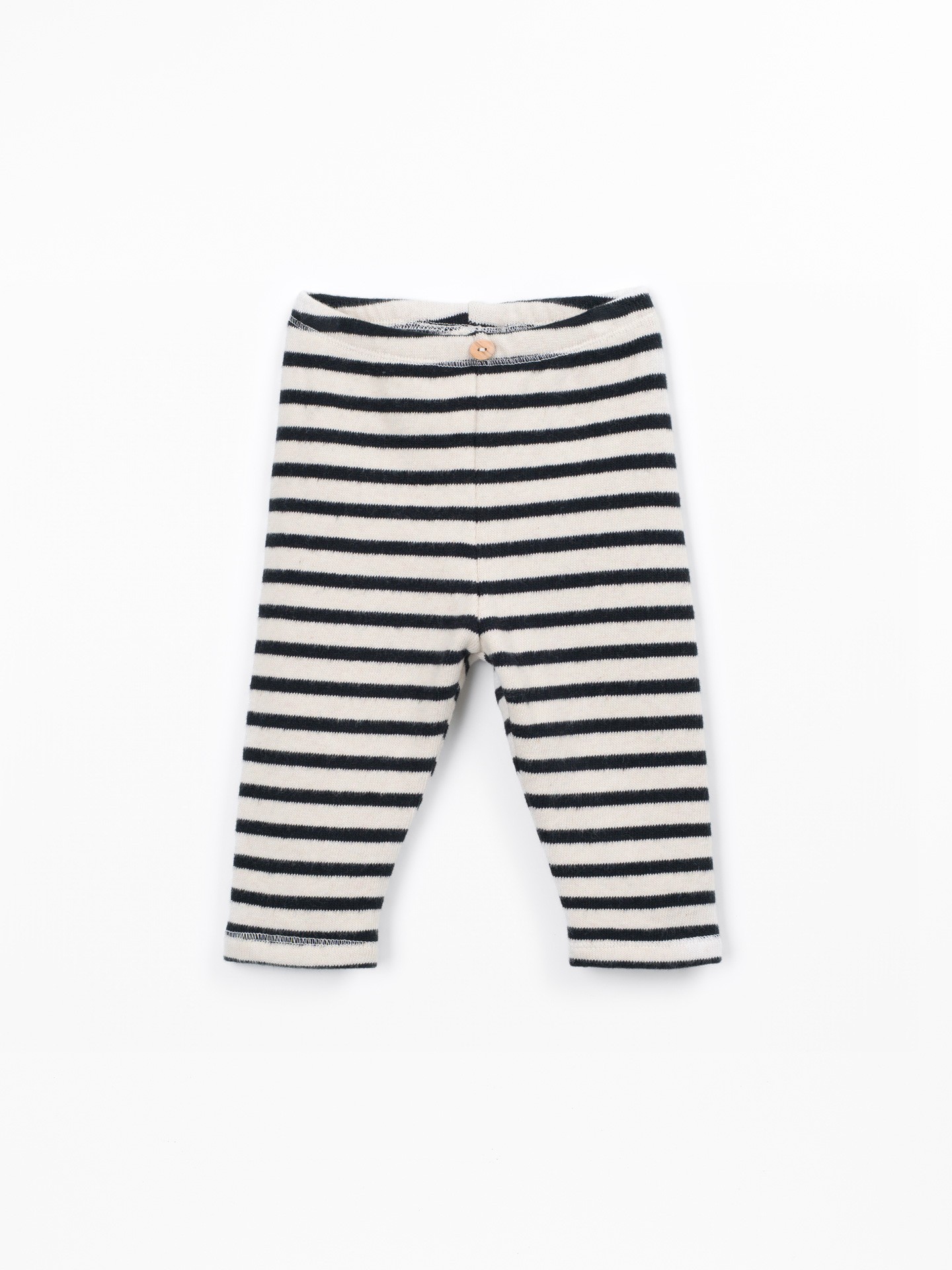 Legging en maille rayée