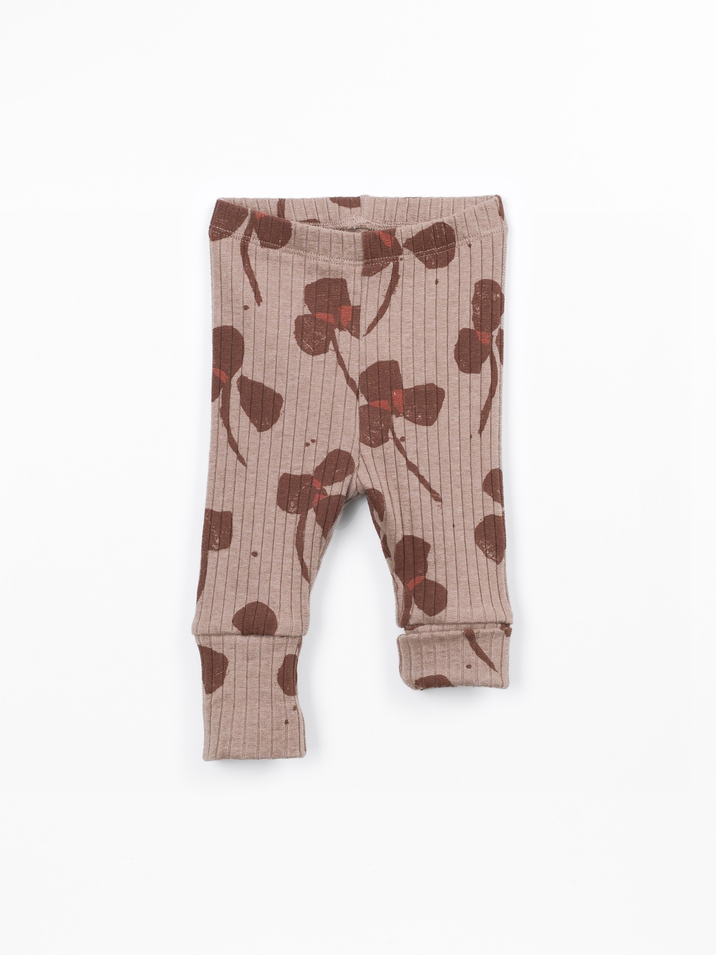 Leggings imprimés en coton et polyester recyclé