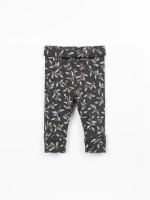 Leggings with Foldable Waist in Cotton and Modal
