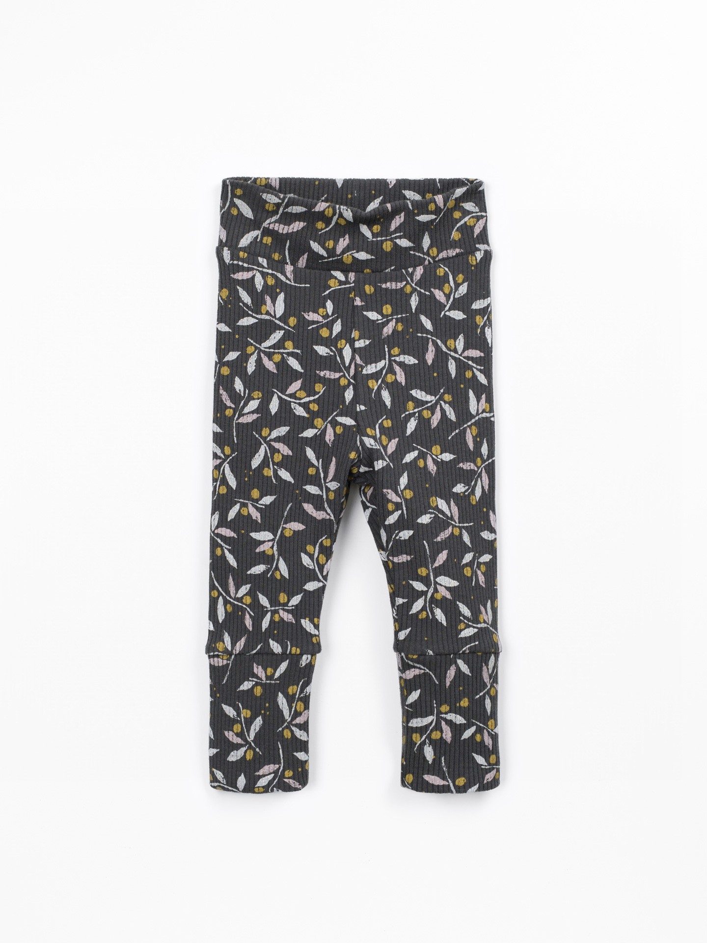 Leggings avec Taille Pliable en Coton et Modal