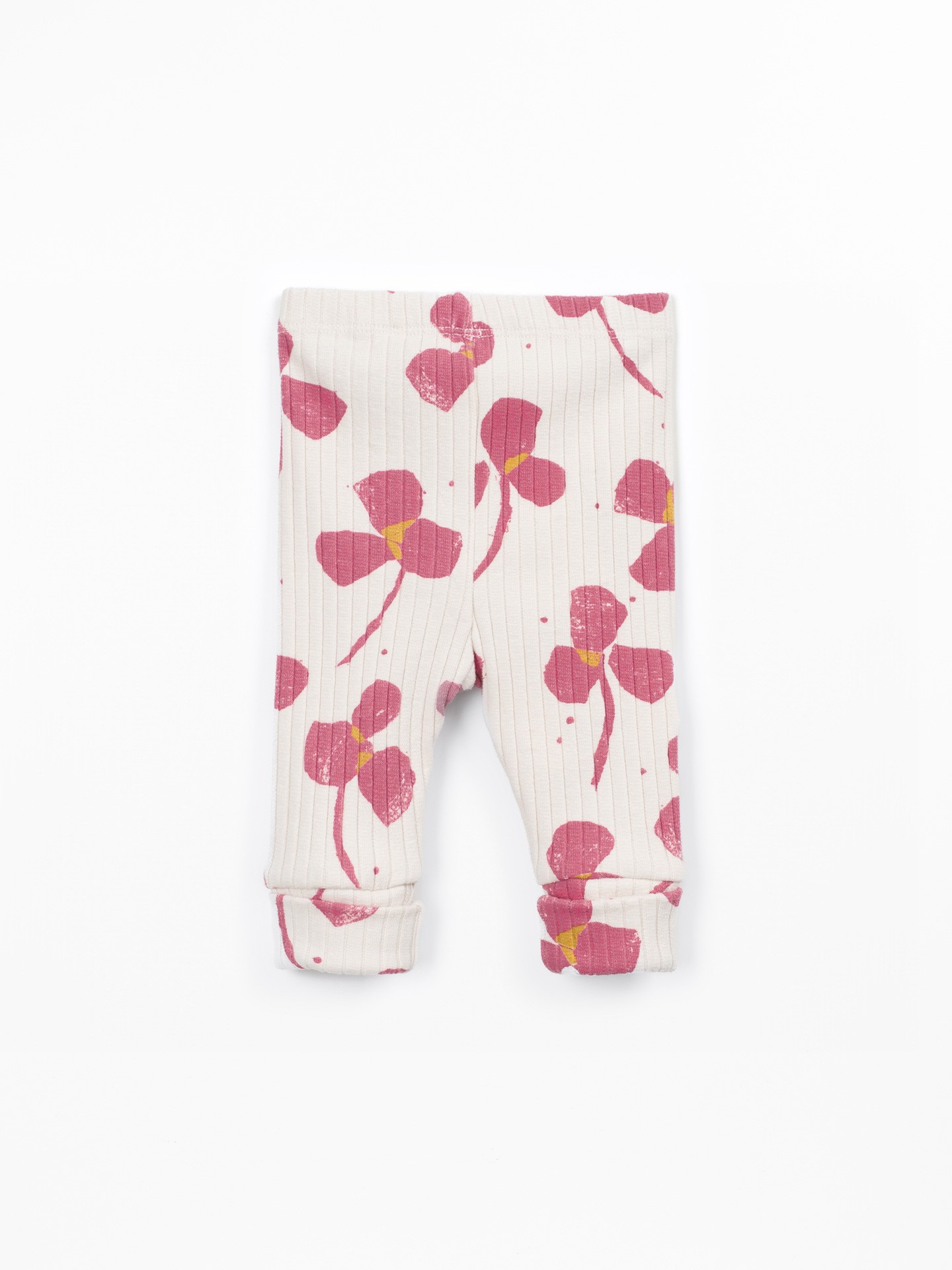 Leggings imprimés en coton et polyester recyclé