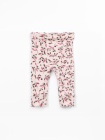 Leggings com Cintura Dobr�vel em Algod�o e Modal