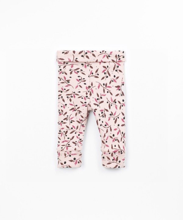 Foldable Waist Cotton and Modal Leggings