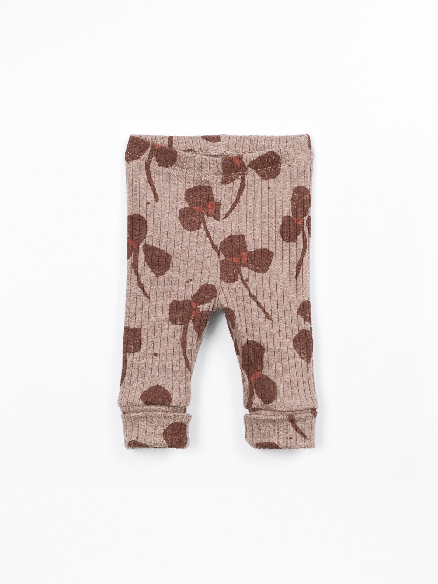 Leggings imprimés en coton et polyester recyclé