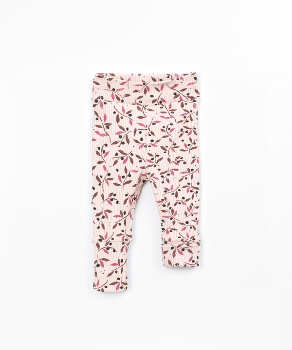 Foldable Waist Cotton and Modal Leggings