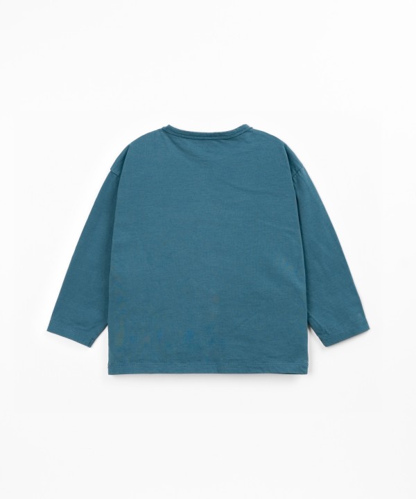 Jersey t-shirt with recycled cotton