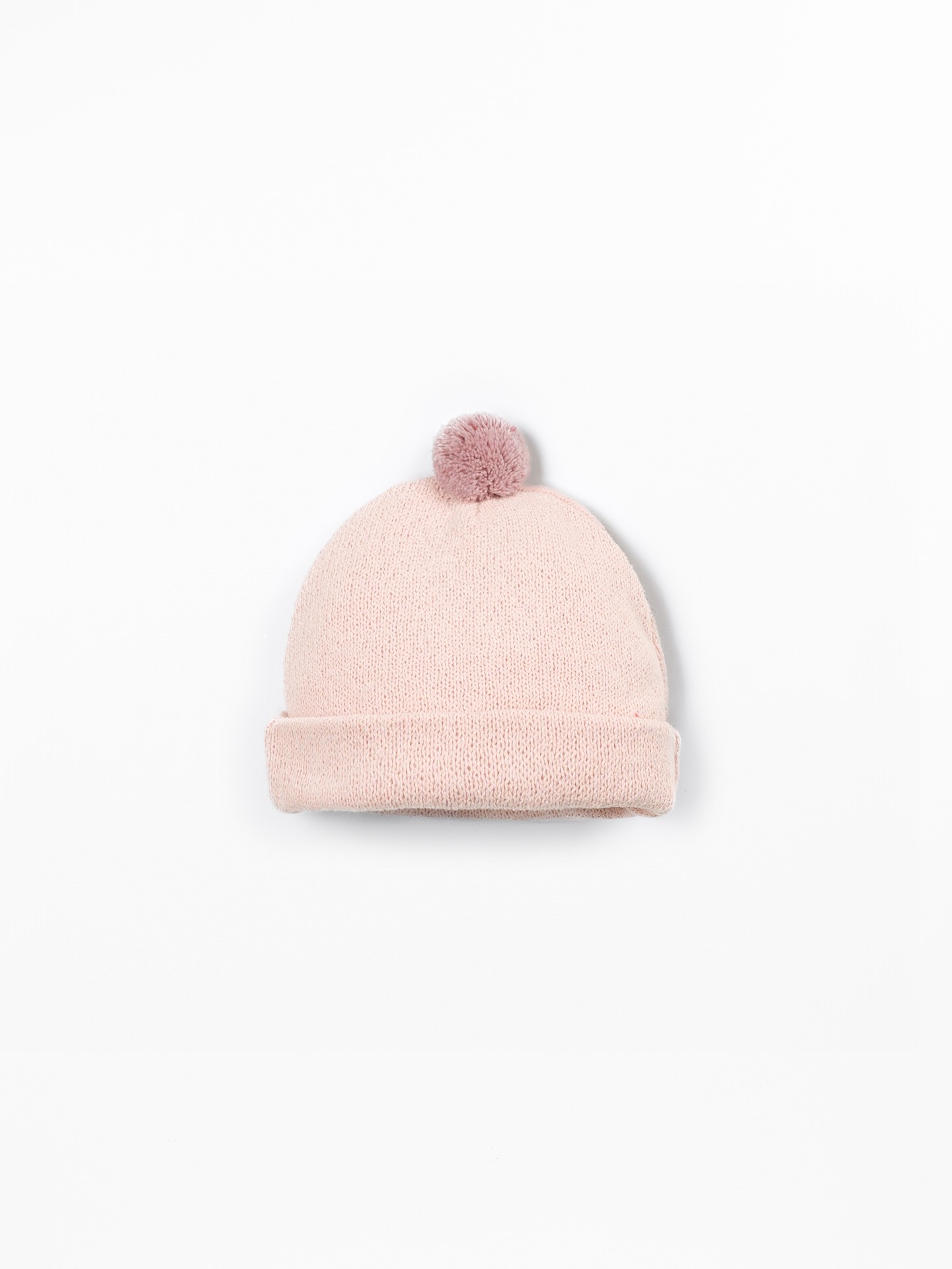 Bonnet en maille avec coton recycl?