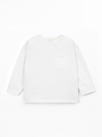 Jersey t-shirt with recycled cotton