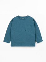 Jersey t-shirt with recycled cotton