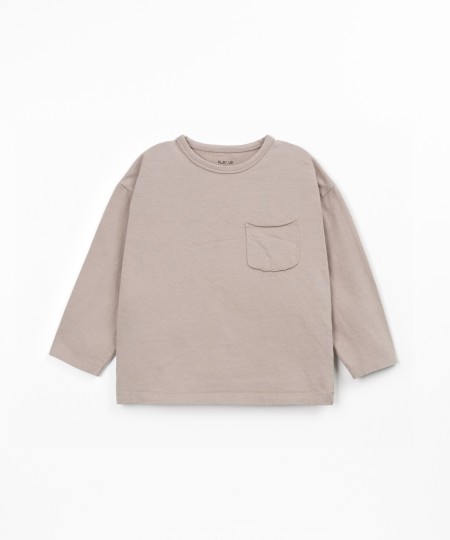 Jersey t-shirt with recycled cotton