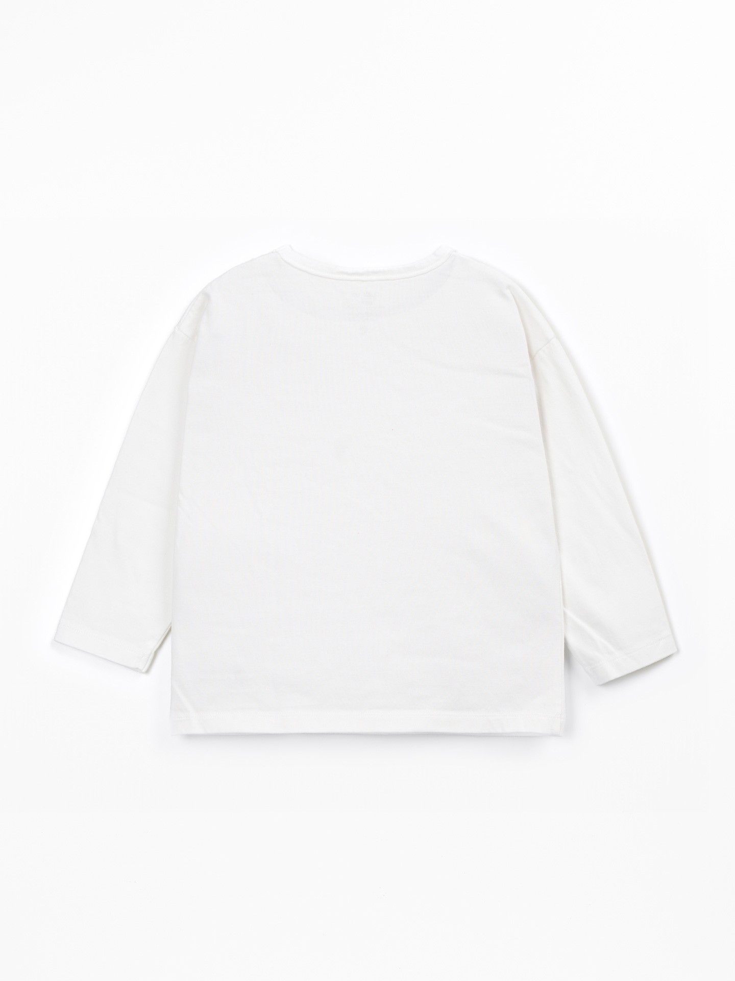 T-shirt en maille avec coton recycl?