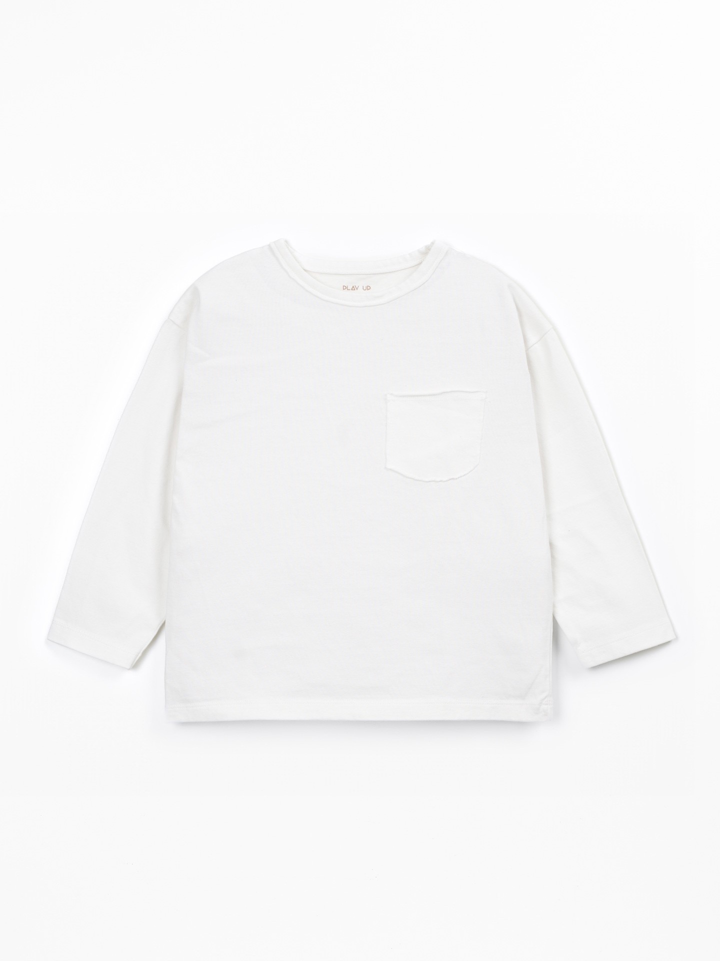 T-shirt en maille avec coton recycl?